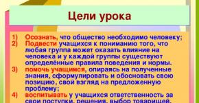 Конспект урока по обществознанию 